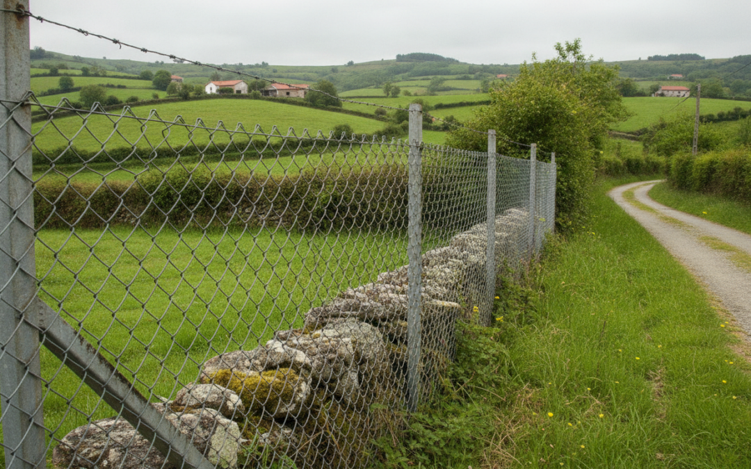 Cierre de fincas en Asturias: normativa, permisos y distancias que debes respetar